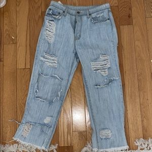 Distressed Jeans